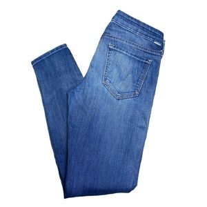MOTHER | The Looker in Wicked Games Skinny Jeans 29